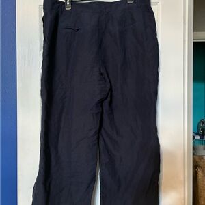 Ann Taylor Navy Flare Pants